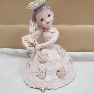 Beautiful girl figurine